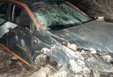 Каршеринговый автомобиль попал в ДТП в Алматы. В салоне были девять человек