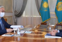 Есимов сообщил Токаеву, что за три года ФНБ «Самрук-Казына» перечислил в Нацфонд 554 млрд тенге