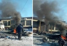 Коммунальщиков в Жезказгане оштрафовали за сжигание автопокрышек