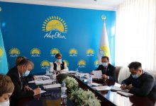 В Карагандинской области прошло заседание депутатской фракции Nur Otan