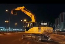 Карагандинец приехал к другу в Нур-Султан и угнал экскаватор