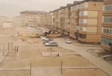 Сильный ураган обрушился на Тараз