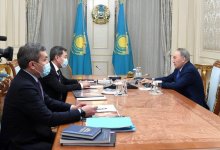 Елбасы встретился с Аканом Сатаевым