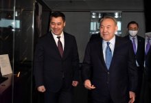 Елбасы отметил высокий уровень сотрудничества и партнерства между Казахстаном и Кыргызстаном