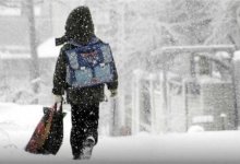 Из-за метели школьников Нур-Султана перевели на дистанционное обучение