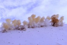 Взрывы в горах Алматы: спасатели спустили огромную лавину