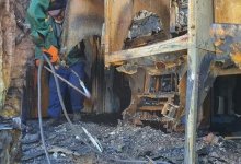 Пожар оставил без электричества 20 тысяч жителей Шымкента