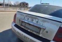 Павлодарец в шутку проехался 1 апреля без номеров. В полиции юмор не оценили