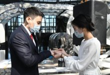 В День влюбленных необычную церемонию бракосочетания провели в Нур-Султане