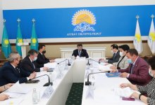 В Атырауском областном филиале партии Nur Otan состоялось заседание бюро Политического совета