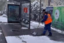 Алматы завалило снегом