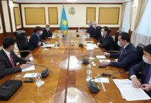 Аскар Мамин встретился с главой ArcelorMittal Лакшми Миттал