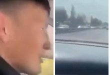 Приезжий выехал на встречку в Алматы ради зрелищного видео