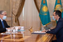 Глава государства принял Председателя Сената Парламента Маулена Ашимбаева
