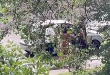 Алматинку пытались украсть на глазах людей. Полиции она сказала, что "претензий не имеет"