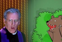 Дикий медведь портит жизнь мужчине и его собаке в ВКО