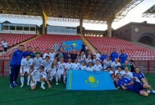 Женская сборная Казахстана по футболу разгромила Армению со счетом 3:0