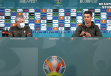 Эффект Роналду. УЕФА запретил футболистам убирать со стола бутылки спонсоров