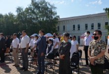 Nur Otan и молодежь ЗКО почтили память героев Великой Отечественной войны