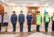 В МВД Казахстана показали новую полицейскую форму и обувь