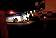 Полиция перекрыла дорогу двум скорым в Алматы