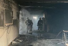 В Семее горит университет