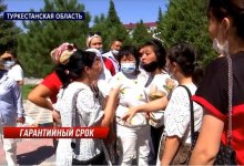 Бизнесвумен подрались из-за грантов в Кентау (видео)