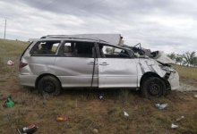 Крупное ДТП в Актобе: восемь граждан Узбекистана едва не погибли в результате аварии