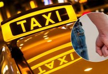 Алматинцы набросились на таксистку с удавкой и выкинули ее из машины