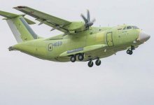 В России загорелся и рухнул опытный самолет Ил-112В
