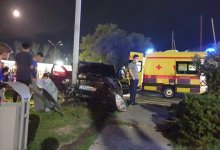 Полиция Алматы прокомментировала жесткое ДТП возле торгового центра