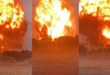 Мощный взрыв прогремел у воинской части в Жамбылской области