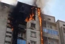 Крупный пожар в Шымкенте: огонь охватил сразу несколько квартир