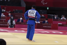 Серебряную медаль завоевал в Токио казахстанский парадзюдоист