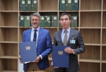 Библиотека Елбасы подписала ряд документов в Женеве