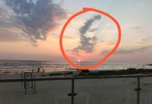 В небе над Актау нашли "лицо Иисуса Христа" (видео)