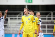 Сборная Казахстана по футболу проиграли Финляндии