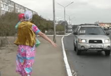 Необычный таксист появился в Актау