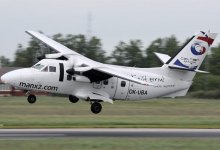 Пассажирский самолет L-410 совершил жесткую посадку под Иркутском