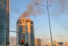 Полиция завела дело после пожара в здании «Казахмыса»