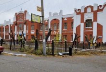 Какой чудесный пень: в Петропавловске около училища зачем-то искромсали здоровые деревья