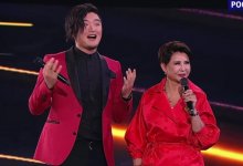 Роза Рымбаева спела с Анатолием Цоем в российском телешоу