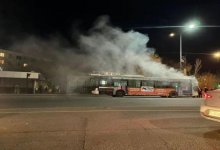 Автобус загорелся в Нур-Султане