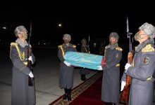 Останки казахстанского солдата вернули на Родину