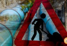 В Алматы строители повредили водопровод и оставили район без холодной воды