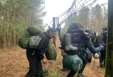 Стрельба слышна на границе Белоруссии и Польши