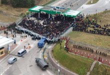 На границе Польши началась стрельба