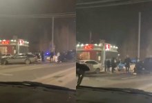 Астанчанин выехал на встречку и столкнулся с двумя автомобилями