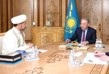 Верховный муфтий выразил благодарность Елбасы за вклад в развитие страны