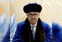 Глава ВОЗ поздравил казахстанского родственника (ВИДЕО)